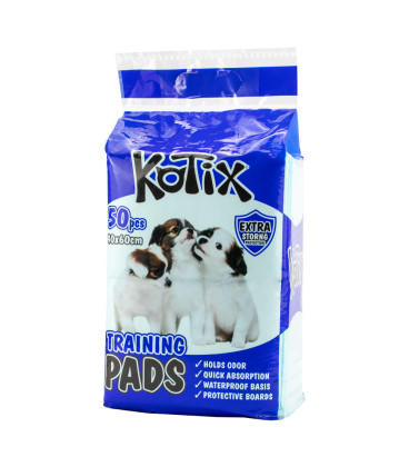 Pieluchy dla psów Kotix Premium, 400x600mm 50 szt /pak (6 pak/cart)
